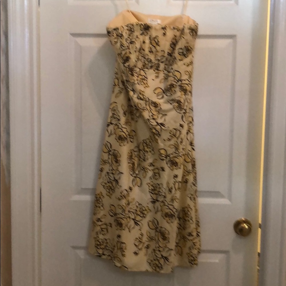 Yellow sundress with slip sz10